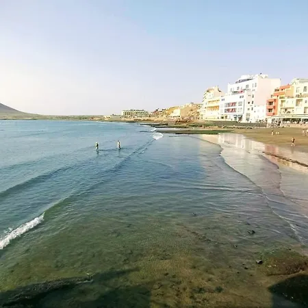 Alquilaencanarias-medano Tio Claudio Beachfront شقة