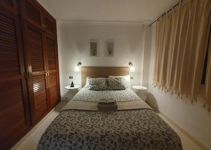 شقة Alquilaencanarias-medano Tio Claudio Beachfront *